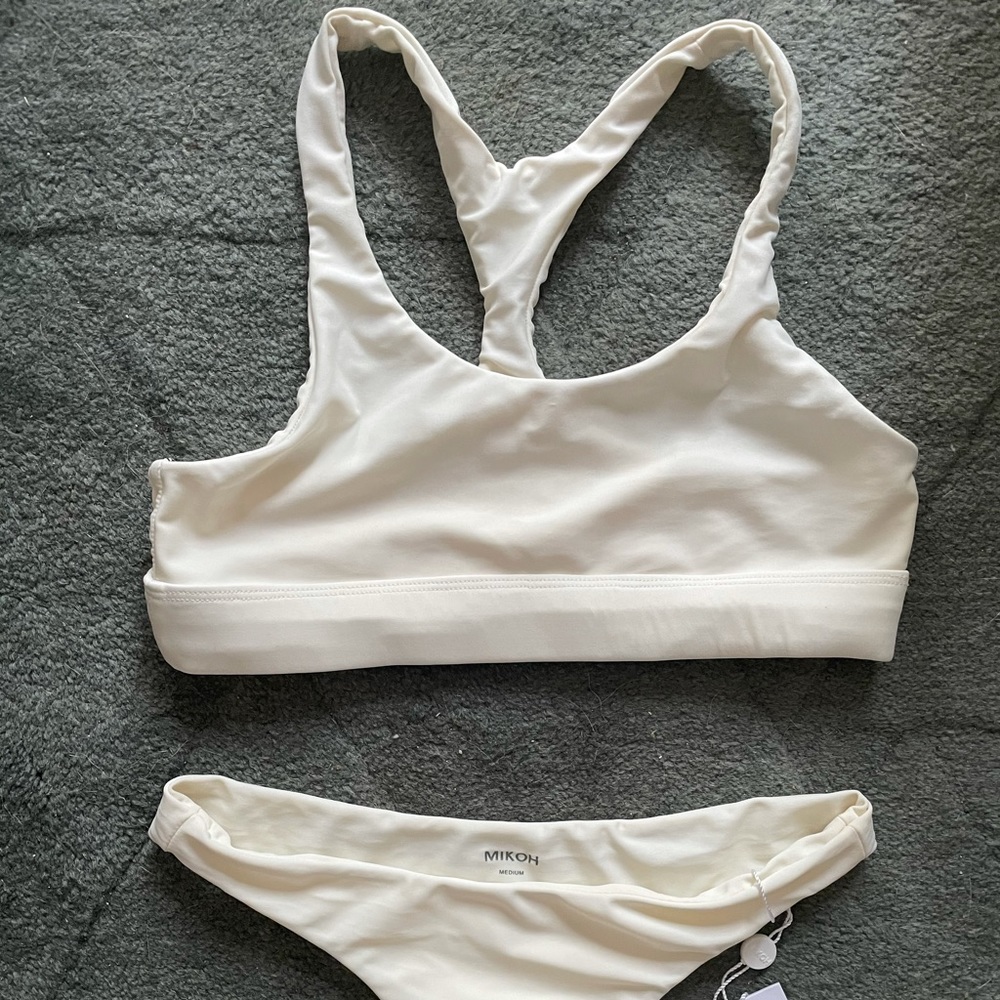 Mikoh Swim Top, Color: Bone